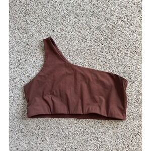 Girlfriend Collective Bianca One Shoulder Bra size 4XL